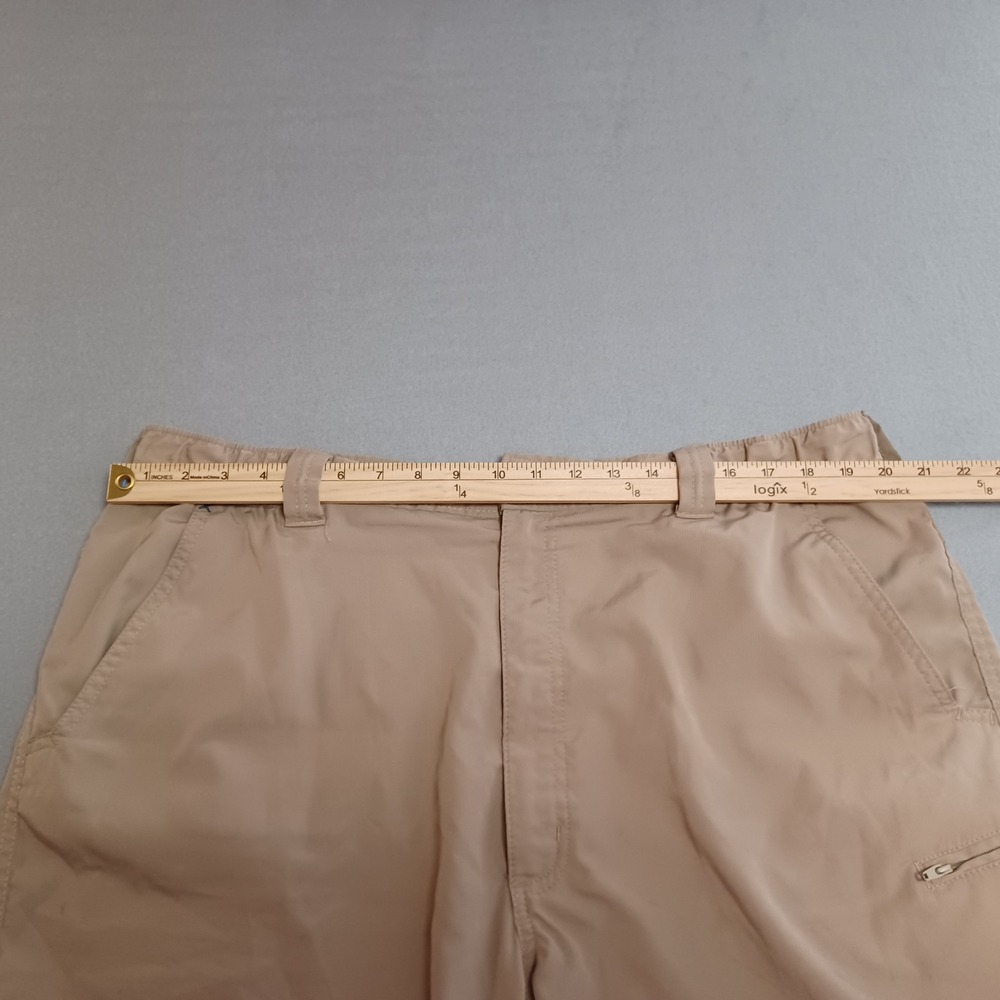 Wrangler Mens Outdoor Utility Shorts Tan Khaki NW926DS Size 40 Hiking Fishing - Picture 3 of 10